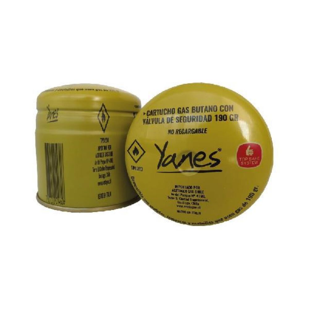 Gas Butano Perforable Yanes 190grs Yanes image number 0.0